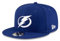 New Era Tampa Bay Lightning NHL Injection Blau Verstellbare 9Fifty Snapback Cap - One-Size