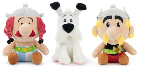 BARRADO - Plush Asterix, Obelix, Ideáfix - Pack 3 Models - 16002820