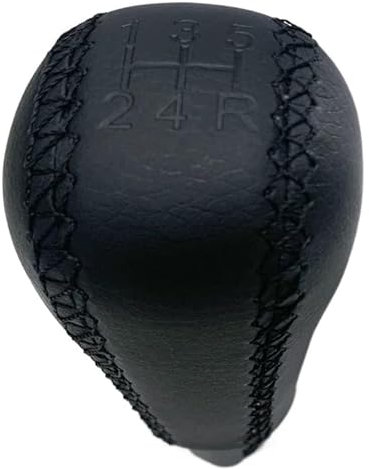 Auto Schaltknüppel Für Volvo S60 2004-2009 S80 2004-2006 V70 II 2004-2008 XC70 II Auto Manuelle 5 6 Gang Schaltknauf Stick Leder Shift Handball Schaltknäufe(5 Speed)