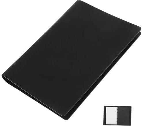 OSALADI Loose-leaf Journal Pu Cover Ruled Notebook for Journaling College Travelers Fountain Pen Friendly