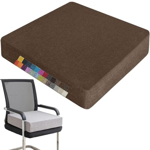 AIOLOVEMSR sitzerhöhung 40x40x15cm Sitzkissen für Indoor & Outdoor Nutzung – waschbar, mit Reißverschluss,rutschfestes Sitzkissen für Gartenstuhl