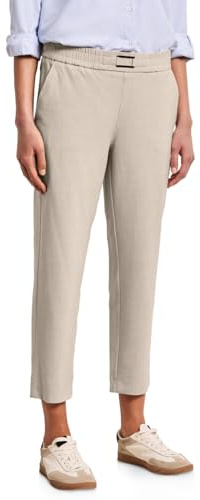 Street One Damen Mid Waist Slim Leg Hose mit Schnalle 3817617