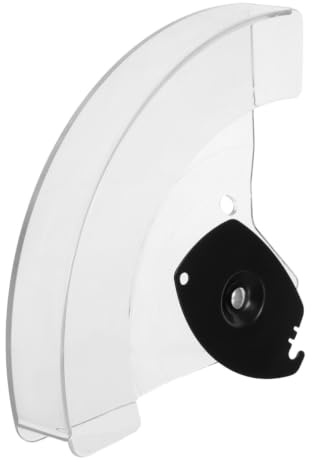 SHINEOFI Protection transparente pour scie circulaire de table, capot en plastique résistant anti-éclaboussures, housse protège-lames métalliques pour machines de découpe en menuiserie