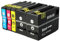 vhbw 5X kompatible Ersatz Tintenpatrone Druckerpatrone Set mit Chip kompatibel mit Drucker HP Officejet 6100 Eprinter, 6600, 6700, 7110, 7510, 7600, 7610, 7612