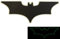 Batman Dark Knight Patch Glow in the Dark GITD PVC Klettpatch Gummi Aufnäher mit Klettverschluss