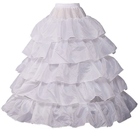 GRACEART 4-Schleifen Krinoline Unterrock Hochzeit Kleid