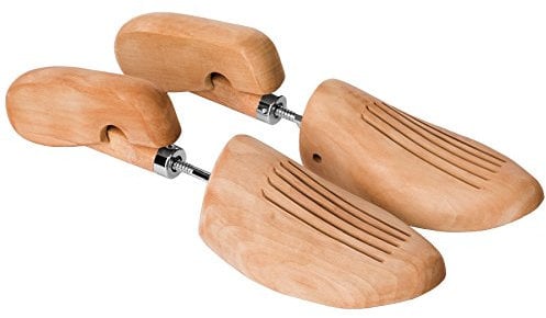 tectake 1 Paar Schuhspanner Schuhformer Schuhweiter Schuhdehner Lotusholz Damen Herren Schuhe - diverse Größen - (46-48 | Nr. 402244)