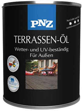 PNZ Terrassen-Öl, Gebinde:0.75L, Farbe:schwarz