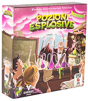 Ghenos Games GHE093 - Pozioni Explosive, 2 A Edition, Brettspiel