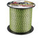 Ashconfish - Filo da pesca intrecciato a 4 fili, super resistente, resistente, per pesca in acqua salata e acqua dolce, resistente all'abrasione, zero stretching, 500 m, 27,2 kg, nero e giallo