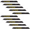10 x SabreCut SCRS1122BF_10 225 mm 14 TPI S1122BF Lames de scie sabre à coupe rapide pour bois et métal compatibles avec Bosch Dewalt Makita et bien d'autres