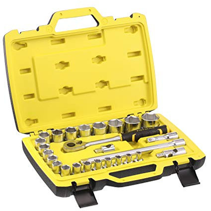 Stanley Fatmax FMMT82685-1 Coffret de Douilles ½’’ Jeu de 26 Pièces - Fatmax