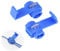 Aiqeer 60 Pcs Blue Scotch Lock Wire Connectors, Scotch Lock Quick Splice Connectors Terminals, Electrical Wire Splice Branch Connectors