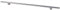 DOLLE Aluminium Handlauf Tropfenform 150 cm (kürz- & verlängerbar) inkl. Halterung, Endkappen u. Verbinder