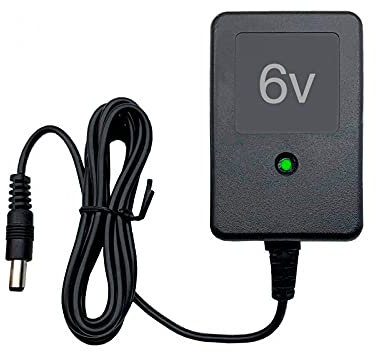 ATAA Chargeur 6v Voitures électriques pour Enfants - Chargeur avec indicateur LED de Charge complète pour Voitures et Motos électriques pour Enfants