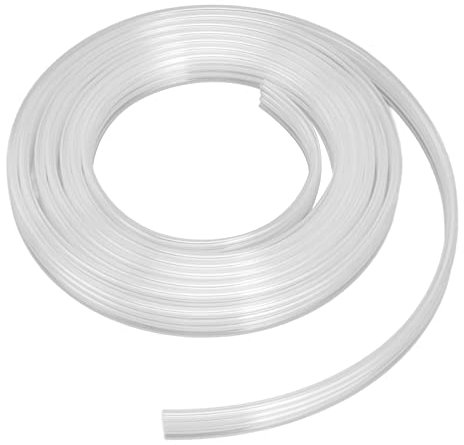 Ink Tubing, Solvent Inks Tube PP Plastic Corrosion Resistant Durable Standard Size Lightweight for Photo Machine for UV Printer(4 Rows, 5m)