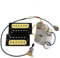 KESHUO Goldversiegelte Humbucker- Pickups Für Gibson Les Paul Guitar Humbucker-Set (Color : Zebra BK Frame)