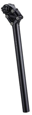 BBB Cycling ActionPost Sattelstütze Gefedert | Fahhrad Sattelstange für Rennrad, MTB und E-Bike | Sattelstütze 30.9 mm Extra Lang 400 mm | Schwarz | BSP-42