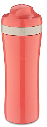 Koziol OASE Trinkflasche 425ml nature coral