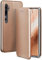ONEFLOW Business Case für Xiaomi Mi Note 10/Note 10 Pro Handyhülle klappbar mit Standfunktion, Klapphülle Flipcase Cover Dünn, PU Leder Hülle mit Kartenfach, 360 Grad Schutzhülle, Rosegold