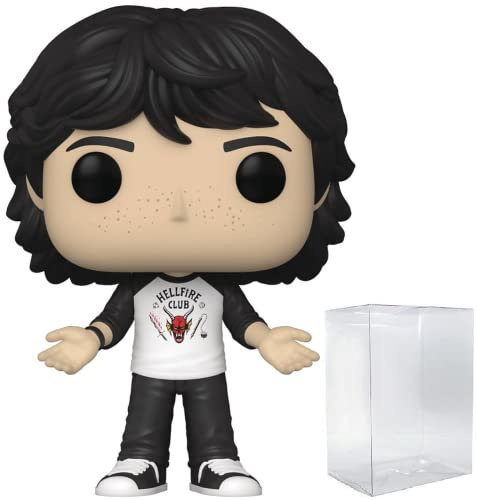 Pop [Stranger Things – Mike Wheeler [Staffel 4] Funko Vinyl-Figur (mit kompatibler Box-Schutzhülle), mehrfarbig, 9,5 cm