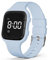 e-vibra Vibrating Alarm Watch, Potty Training Watch Waterproof Medical Reminder Watch with Timer (Light Blue)