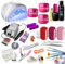 LuadeStore | Kit ricostruzione unghie gel completo di lampada led e fresa professionale