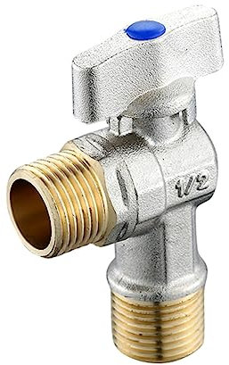 DOITOOL 1stk Eckventil Toilettenabsperrventil Toilettenventil Professionelle Eckabsperrventile Wasserschaltventile Wasserabsperrventile Wasser Füllhahn Waschbecken Kupfer Wasserkocher