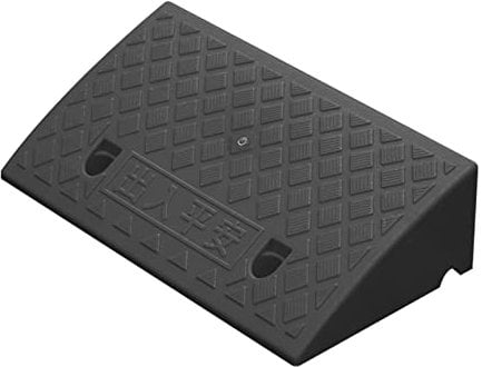 WORDFUN Türschwellenrampe, Kunststoff Schwellenrampe, Höhe 7-13cm Tragbare Bordsteinrampen, Rollstuhlrampe, Zugangsrampen Für Rollstuhl Auto Roller Fahrrad Skateboard Motorrad Kinder Hund