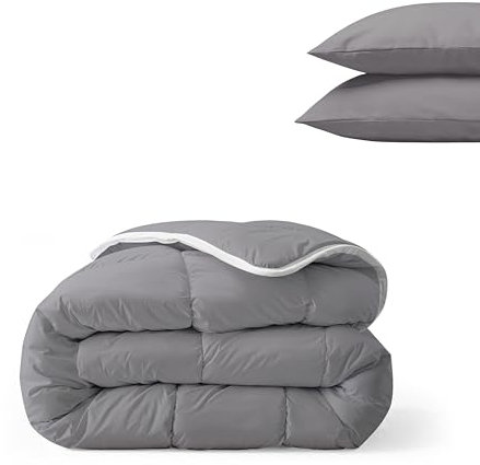 Zelesta Royalbed Bettdecke 135x200 4 Jahreszeiten - Bettwäsche winterdecke und Sommer-Bettdecke warm Duvet - Waschbare bettdecke ohne Bezug - Anti-Allergene Steppdecke