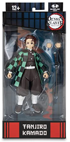 McFarlane 64383731 Tanjiro Kamado (Demon Slayer) Spielzeug, Mehrfarbig, 18 cm