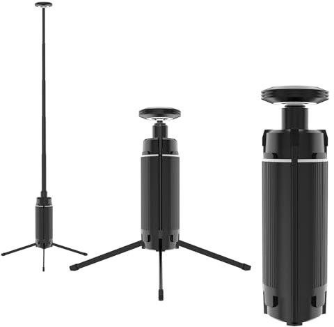 Camping Lantern Rechargeable, Camping Light with Extendable Light Tripod, Tent Lights 3 Lighting Modes with 12000mah Batteries, Outdoor Waterproof Portable Lanterns for Emergency, Hiking, Camping