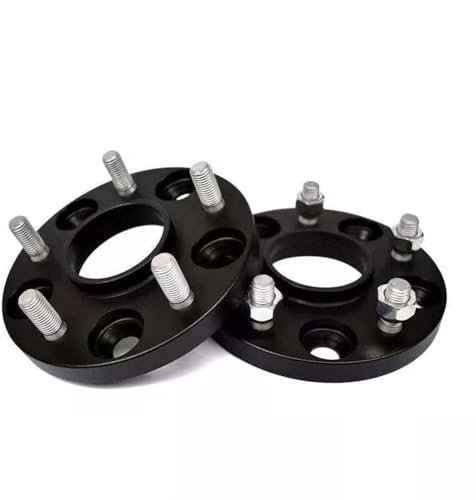 VVBNIN Kompatibel Mit Ford, Für Kuga, Für Focus, Für Mondeo, Für C-MAX, Für Fiesta, 2-TLG. Spurverbreiterungen Mit Einer Dicke Von 5 X 108, 63,4 Mm Spurplatten(20 mm)