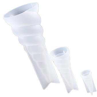 BEBEMOKO 3Piezas Mol de Unicornio de Silicona Moldes DIY para Manualidades Molde Flexible y Duradero para Decoraciones y Joyas