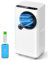 Condizionatore portatile 16000 BTU, aria condizionata intelligente con raffreddamento/deumidificatore/ventilatore, oscillazione automatica, telecomando temporizzato 24 ore