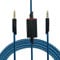 MICMXMO Ersatz-Audio-Aux-Kabel mit Lautstärkeregler für Astro A10,A30,A40, A40TR, A50 Gaming Headset PS5/PS4/Xbox One/PC/Smartphone/Kopfhörer über eine 3,5mm Buchse, 2M (Schwarz/Blau)