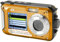 Rankomu 4K 56MP Dual Screen Camera, 10ft Waterproof with 16X Digital Zoom, Includes 64G Memory Card, HD Underwater Camera, Yellow
