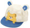 Kiiwah Berretto con Visiera per Neonato, Cappellino da Sole Estivo 6-36 Mesi Bambina Bambino Cappello Rete Pieghevole Anti-UV (Blu, Giallo)