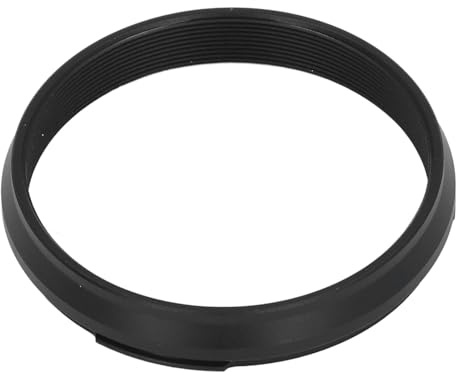Tbest Objektivadapter, Filter, Kamera, 49 Mm, Aluminiumlegierung, Metall für X100V, X100VI, X100F, X100T, X100S, X70 (Black)