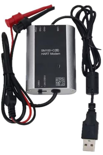 HART-USB Modem industriel HART Communicateur avec alimentation intégrée 24 V, compatible avec les instruments protocoles HART