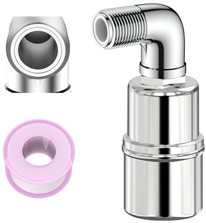 Schwimmerventil für Wassertank Pool, 1/2'' oder 3/4'' Automatisches Schwimmventil 304 Edelstahl, Schwimmerventil für Wassertanks, Fischteiche, Pools, Viehtröge, Destilliergeräte (3/4'')