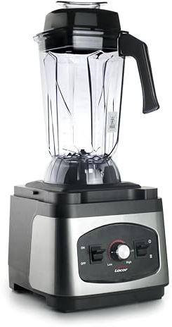 LACOR 69595 - Professioneller Hochleistungsmixer Mixplorer, 1680W, 2,5L BPA-freier Tritan-Behälter, 23.000 U/min, 6 Edelstahlklingen, Ice Crusher für Gastronomie und Großküchen