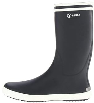 Aigle Unisex Kinder Lolly Pop Gummistiefel, Blau Marine Blanc, 24 EU