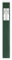 Clairefontaine 95474C - Packung mit 8 Bogen Seidenpapier, 18g, 50x75cm, ideal für Bastelaktivitäten und DIY, Glasgrün, 1 Stück