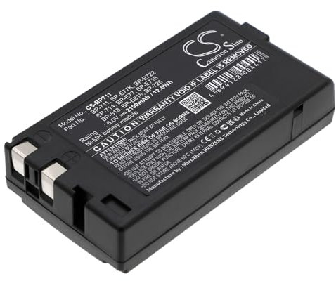 Battery for Canon UC8000, 6V, 2100mAh, Ni-MH