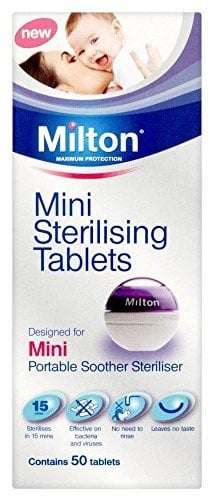 3 X Milton Mini Sterilising Tablets (50)