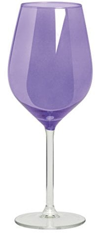Excelsa Scratch Calice Color Wine cl 50, Lilla, 7x7x23 cm