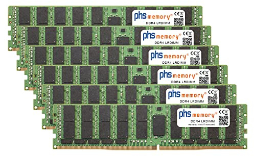PHS-memory 384GB (6x64GB) Kit RAM mémoire Compatible avec Dell VxRail V570F DDR4 LRDIMM 2933MHz PC4-23400