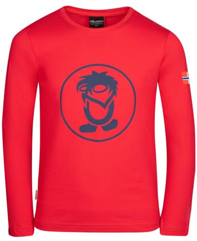 Trollkids Kids Troll Longsleeve 152, Bright red