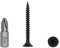 (Pack of 200 pcs) Black Phosphate Carbon Steel 3.5 x 32 mm Drywall Screws, Fine Thread, Phillips Bugle Head, Drywall Sheetrock Fasteners (200, 3.5 x 32 mm)